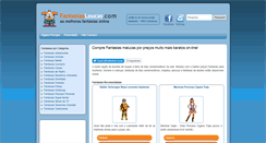 Desktop Screenshot of fantasiasloucas.com